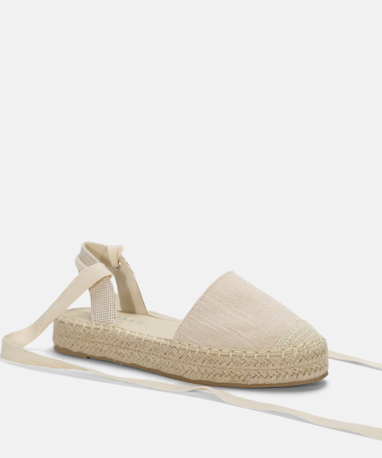 Alpargata plana atada image number null